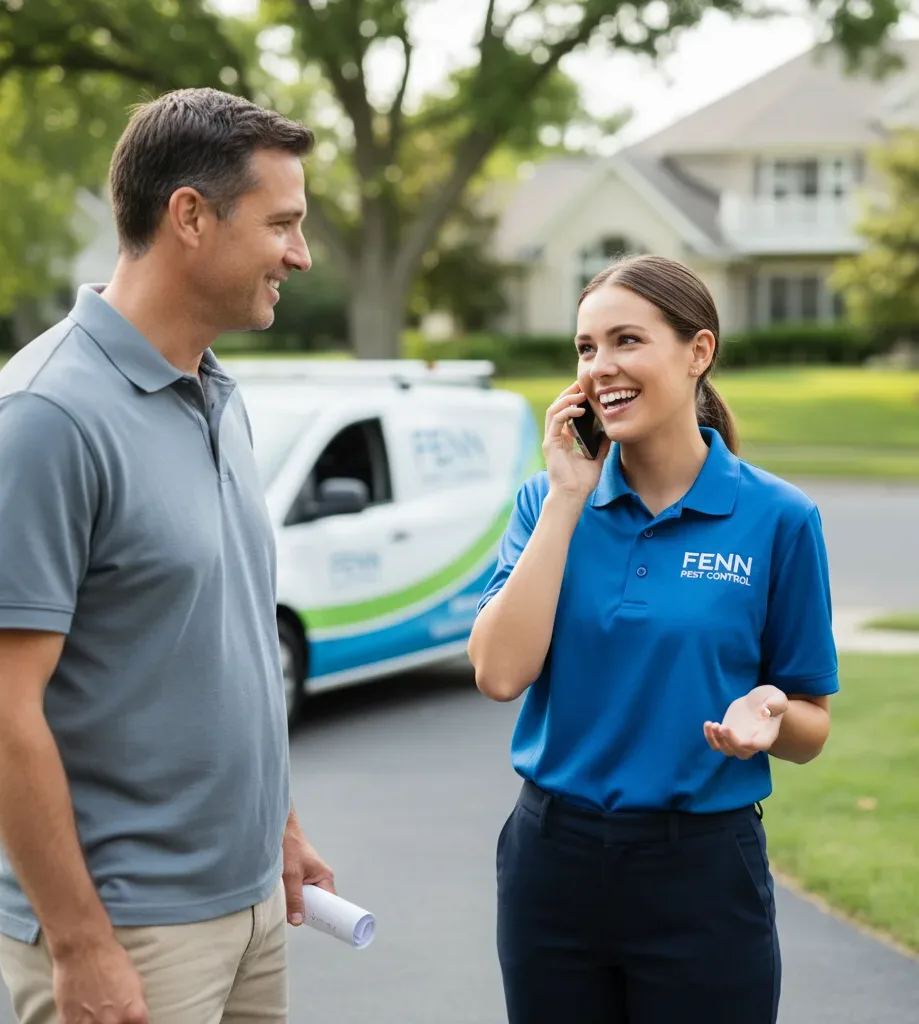 Fenn Pest Control customer support in East Machias